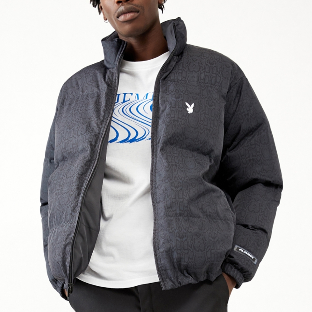 PLAYBOY By PacSun Higball Puffer Jacket Men's NWT Size Small